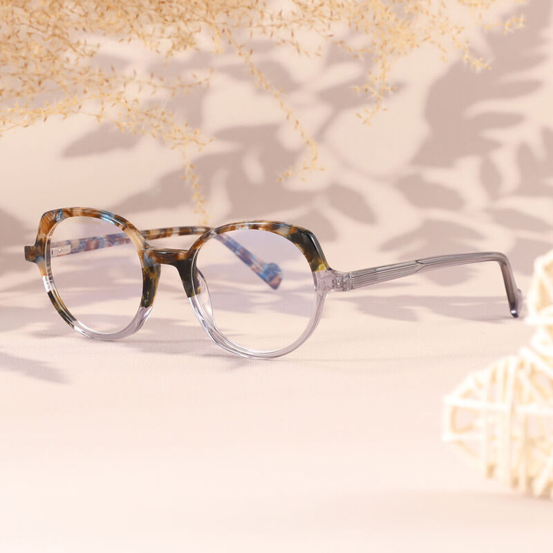 Wiley Cat Eye Brown Glasses