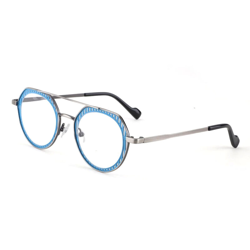 Meroy Aviator Blue Glasses