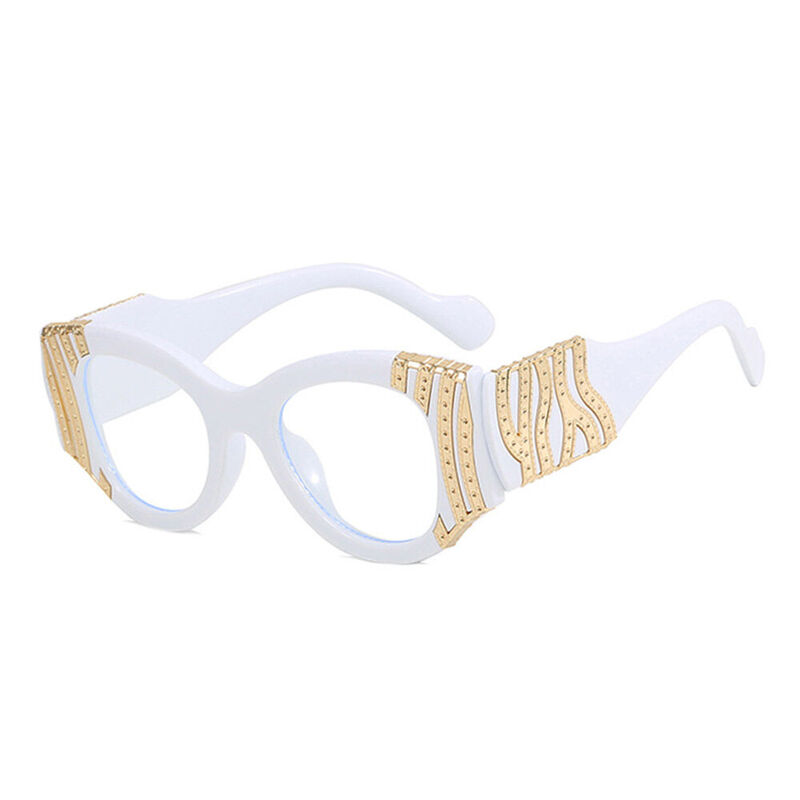 Gilks Oval Plastic Glasses