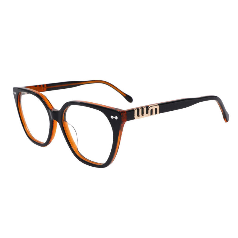 Chassus Cat Eye Braune Brille