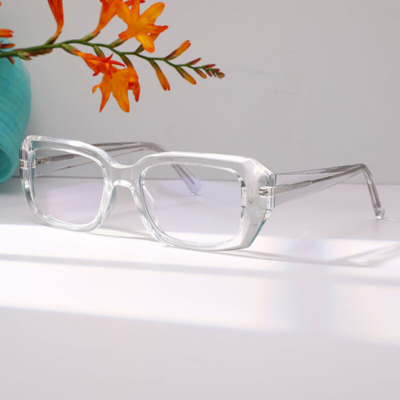 Carliy Rectangle Klare Brille