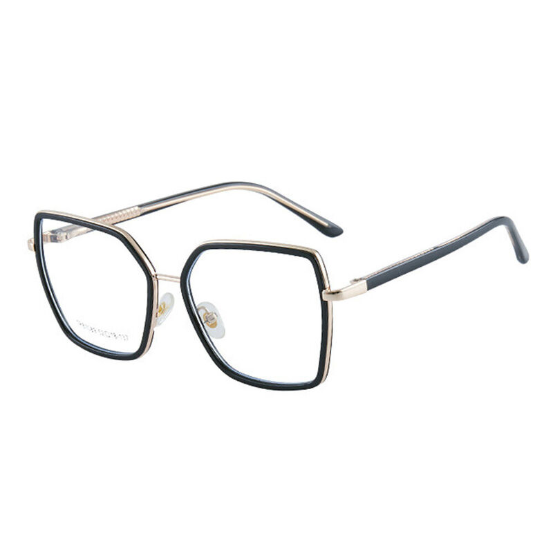 Hemingwe Geometric Black Glasses
