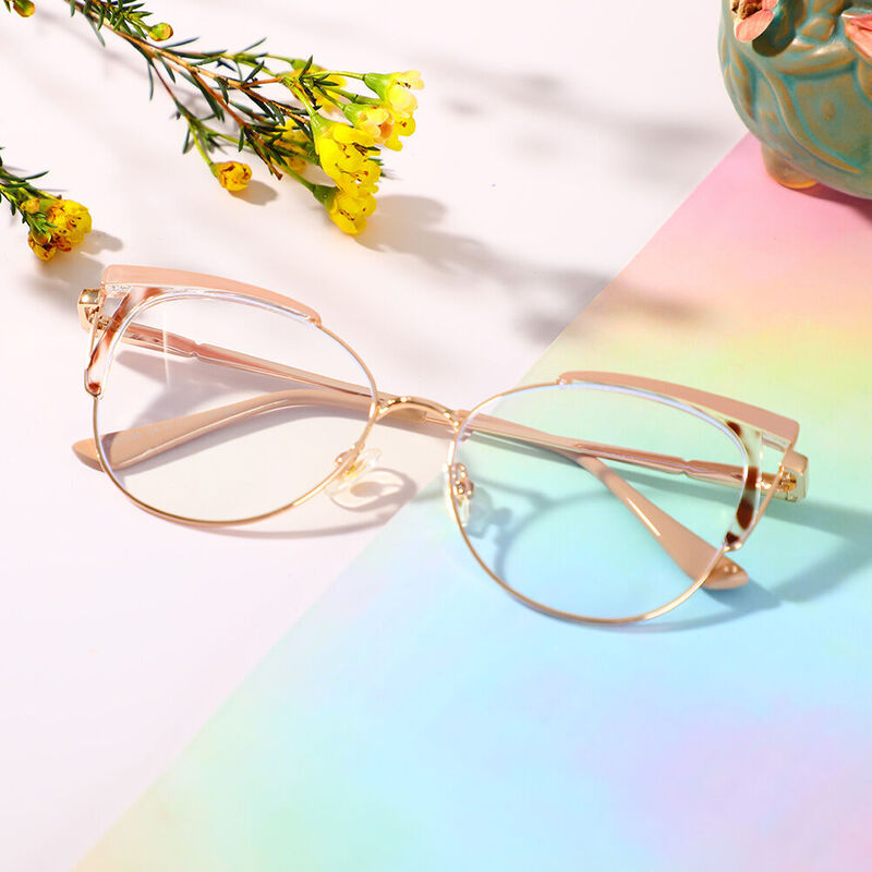 Turner Cat Eye Brown Glasses