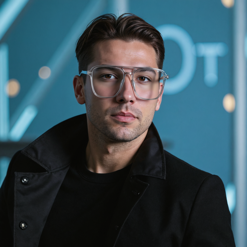 Horizon Pilote Klare Grey Brille