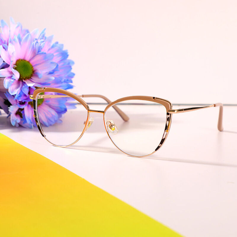 Goldsmith Cat Eye Gray Glasses