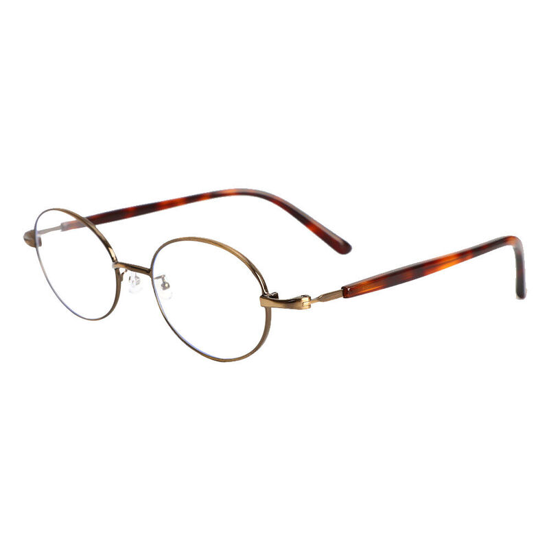 Ophelia Oval Brown Glasses