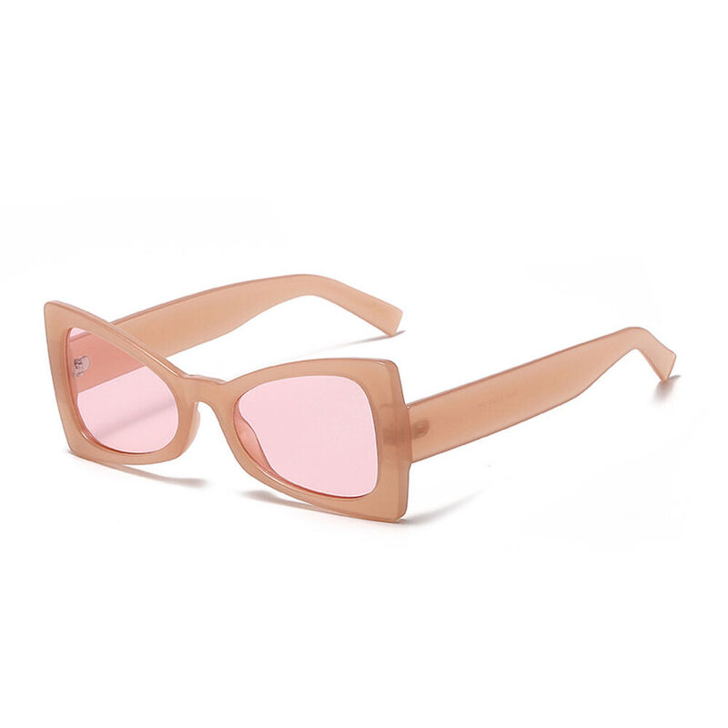 Aggie Cat Eye Pink Sunglasses