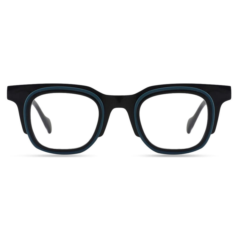 Yousif Square Black Glasses