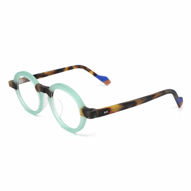 Ulapr Round Blue Glasses