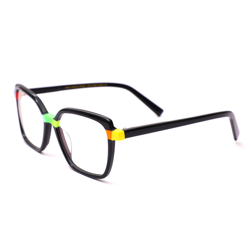Nicholas Cat Eye Black Glasses