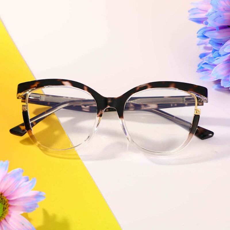 Sainsbu Cat Eye Black Tortoise Glasses