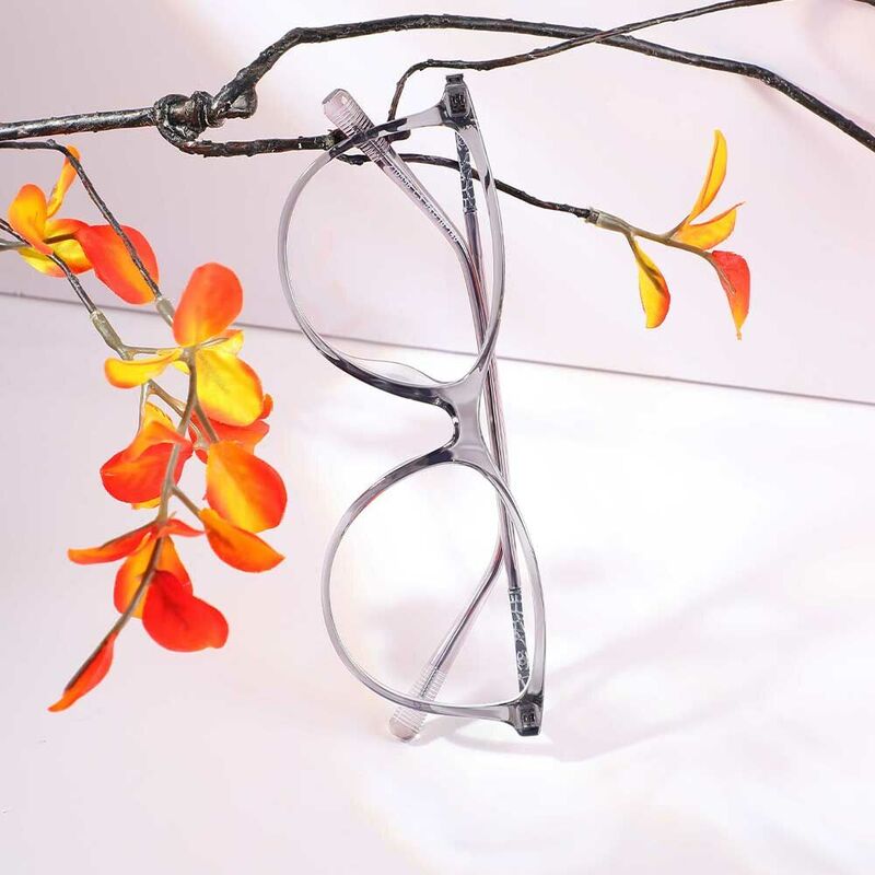 Eleanore Cat Eye Graue Brille