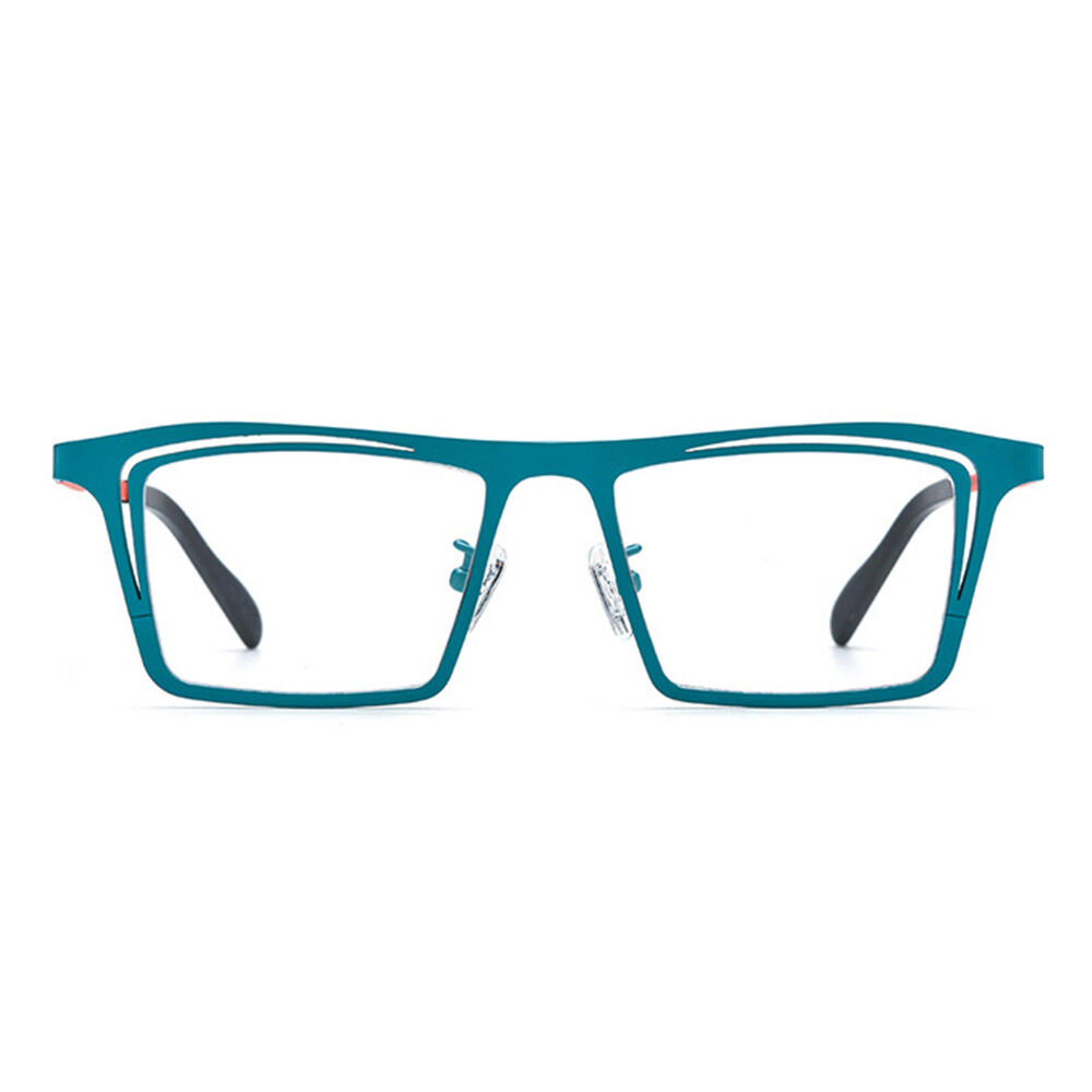 Marina Rectangle Blue Glasses