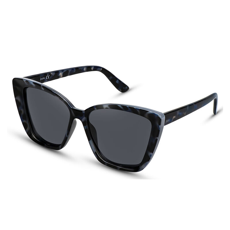 Rockstar Cat Eye Blue Tortoise Sunglasses