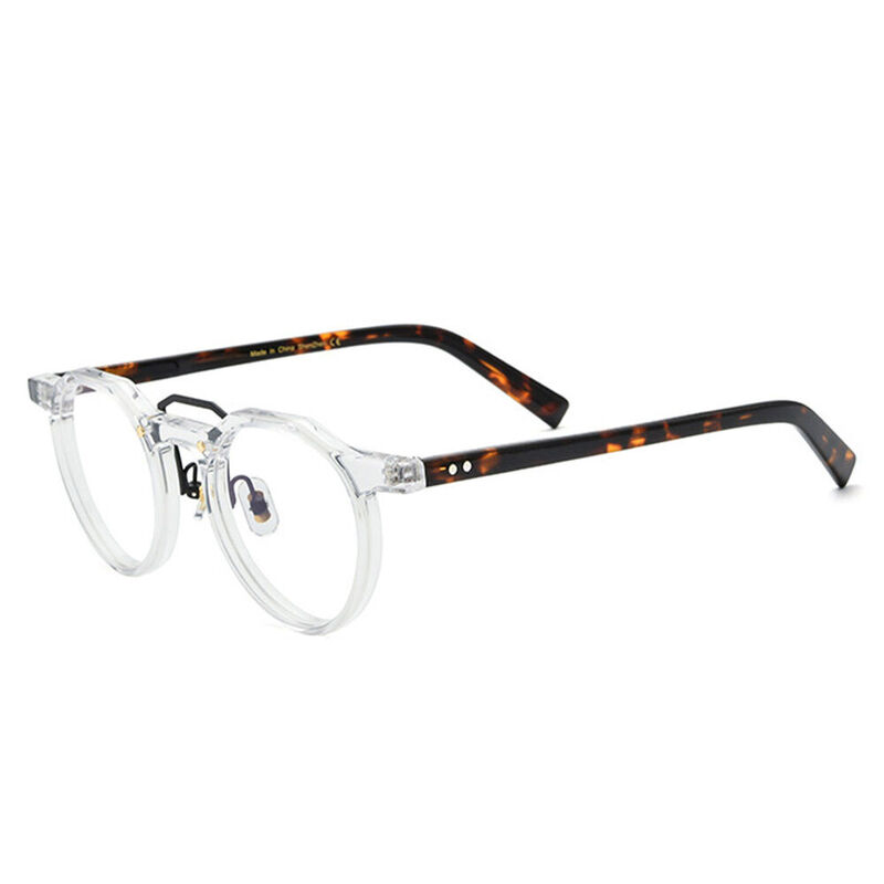 Antony Round Clear Glasses