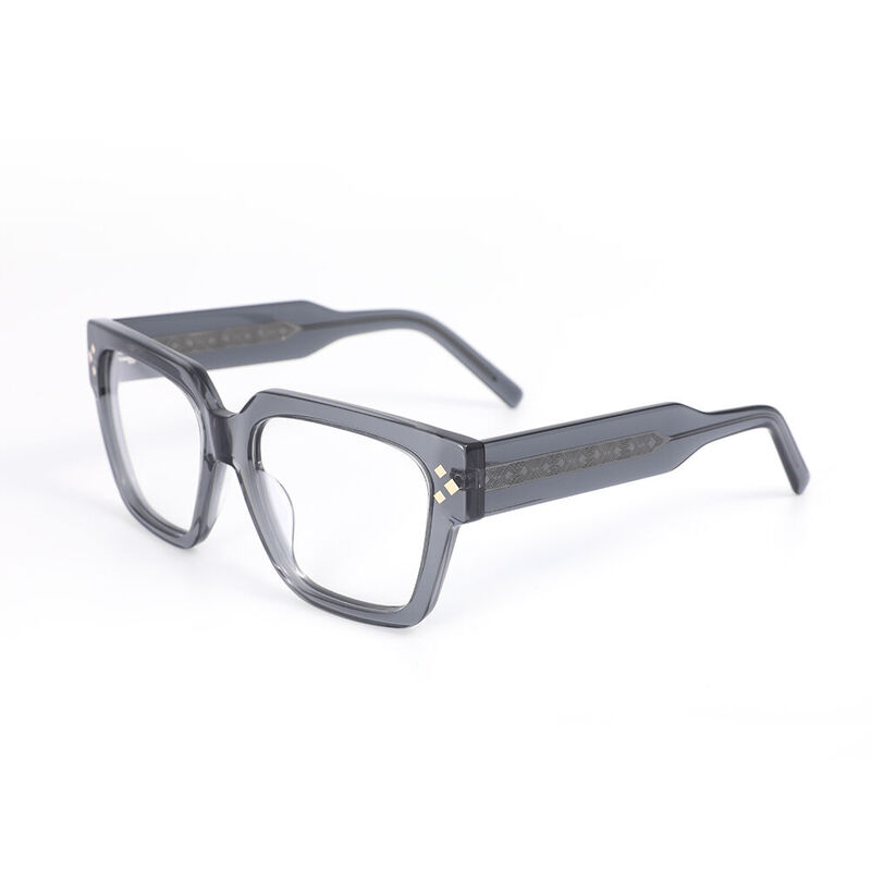 Viktor Square Gray Glasses