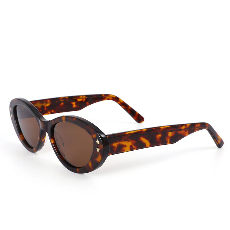 Lunettes de Soleil Nova Cat Eye Écaille