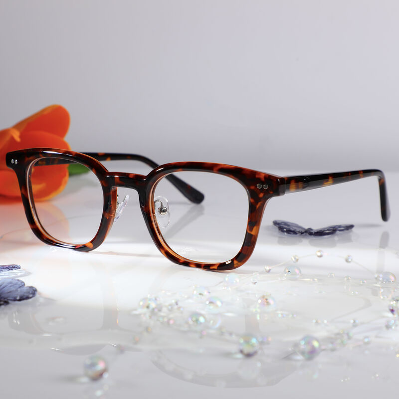 Lunettes de Vue Agnes Carré Écaille