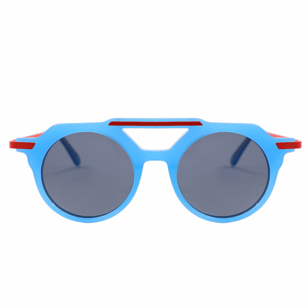Justine Aviator Blue Sunglasses