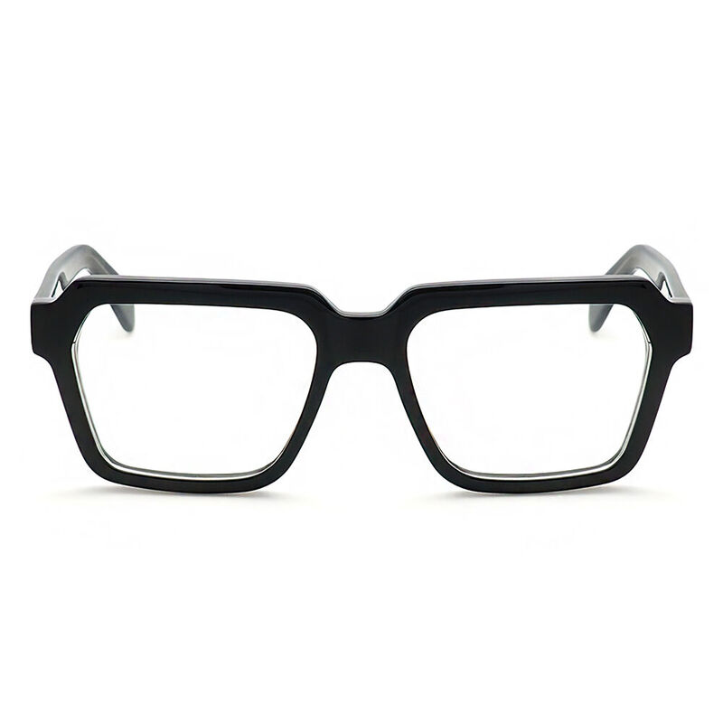 Oliver Square Black Glasses