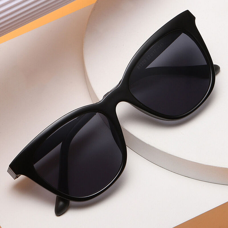 Lemonade Cat Eye Black Sunglasses