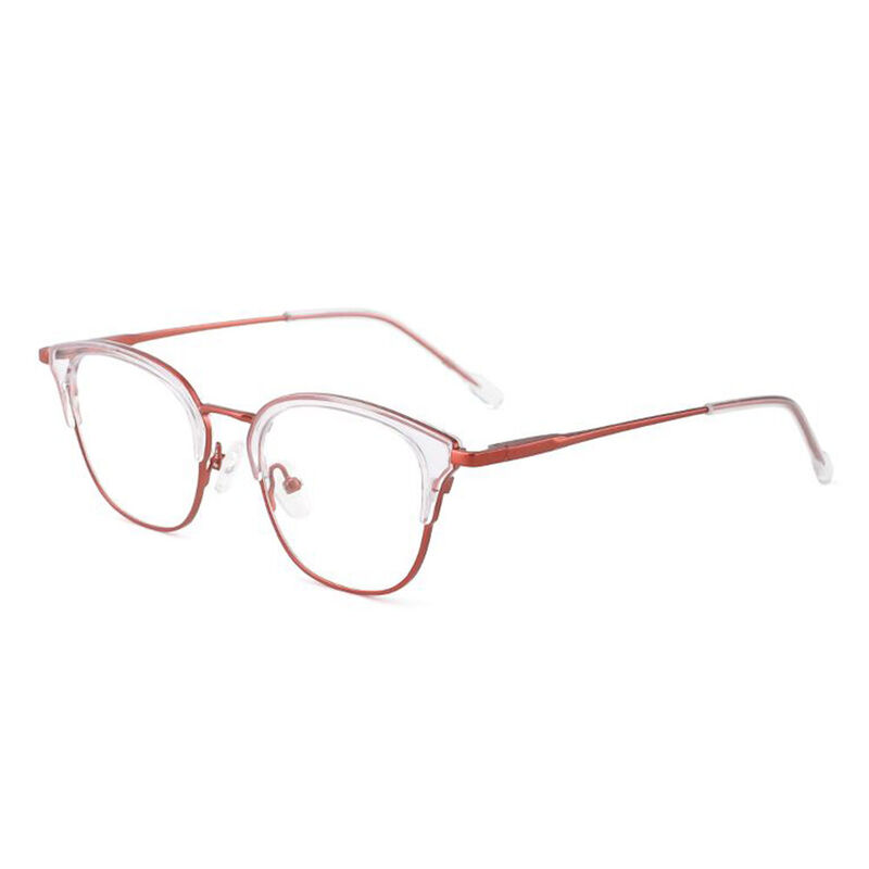Althea Cat Eye Clear Glasses