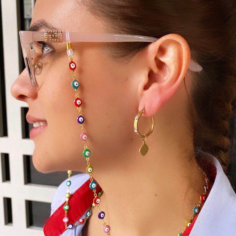 Ella Chic Multicolor Glasses Chain