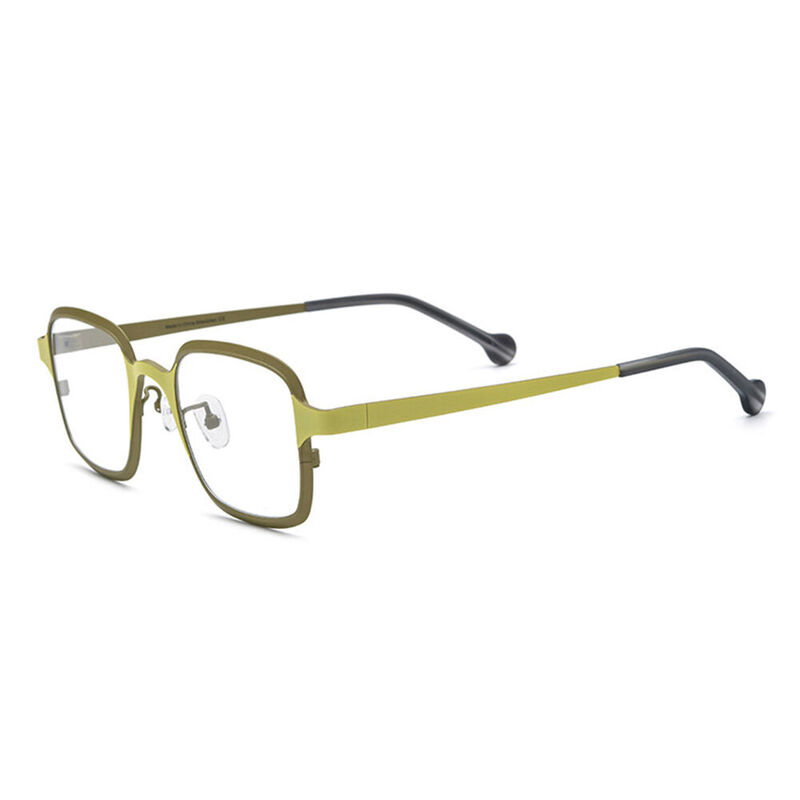 Afra Square Brown Glasses