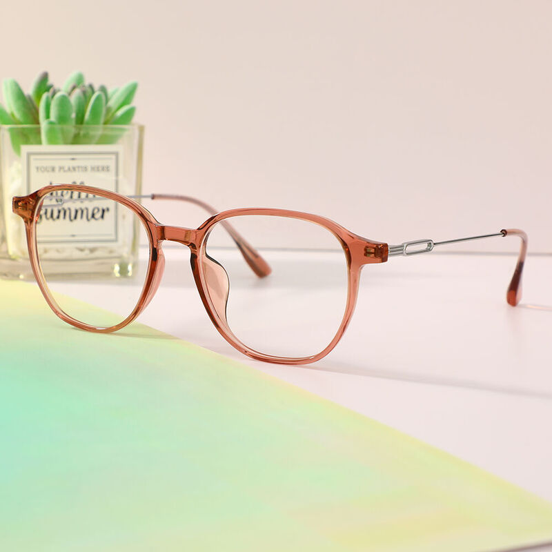 Darwin Square Pink Glasses