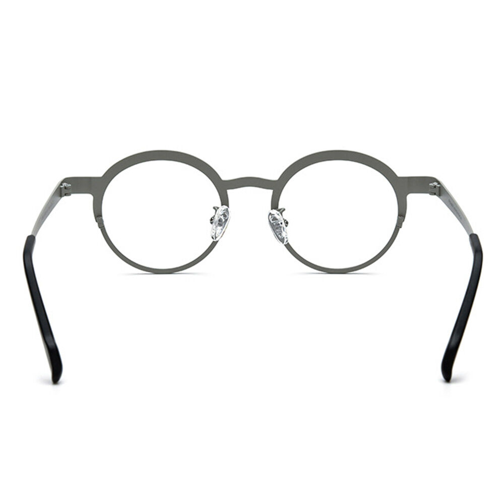 Blume Runde Graue Brille