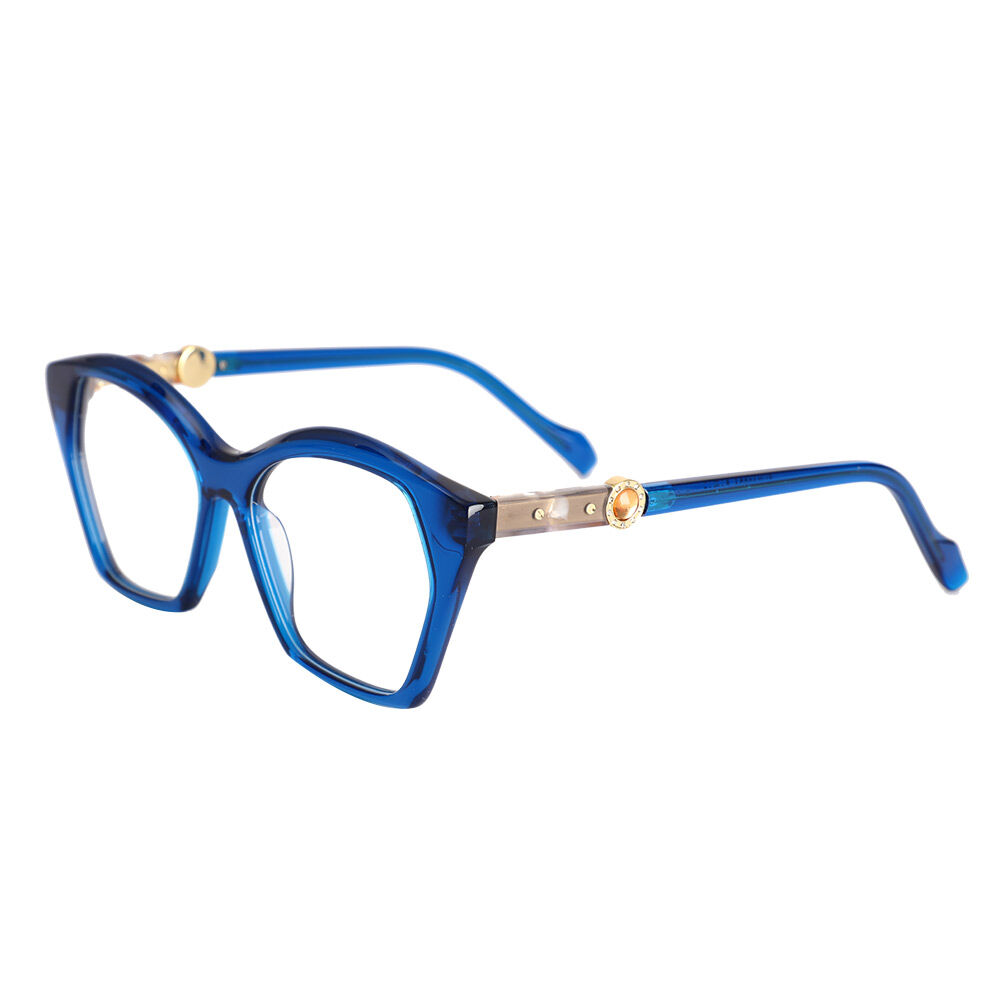 Rhodes Cat Eye Blue Glasses