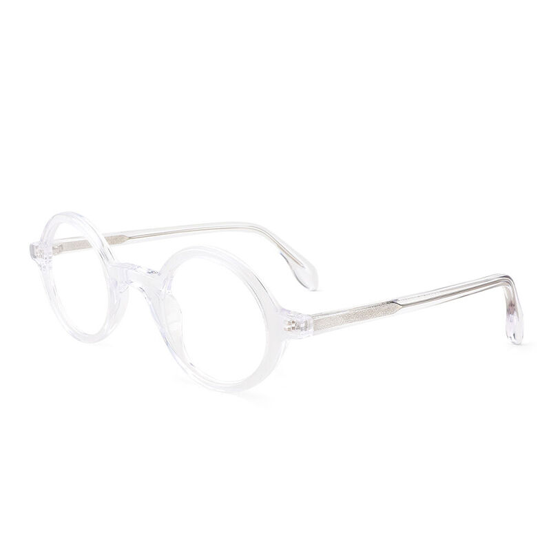 Academism Round Transparent Glasses