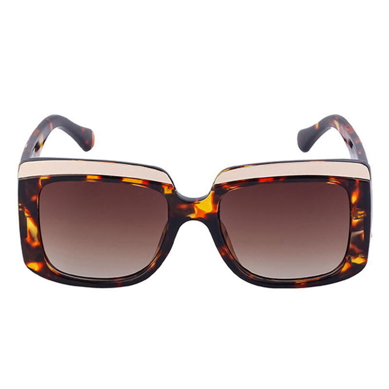 Espy Square Tortoise Sunglasses