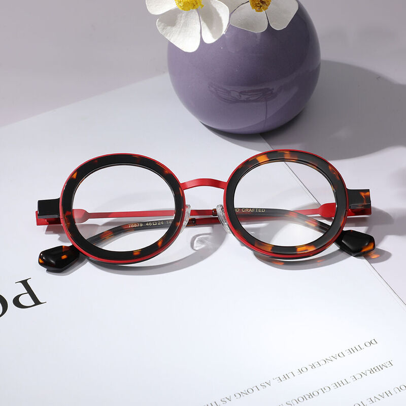 Lane Round Tortoise Glasses