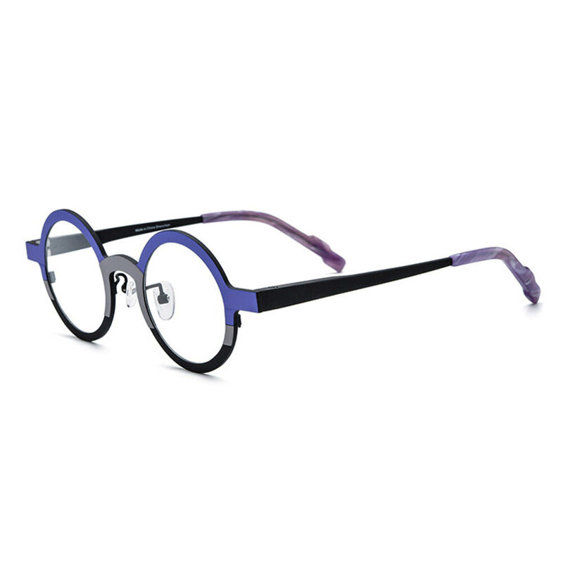 Viciy Round Black Glasses