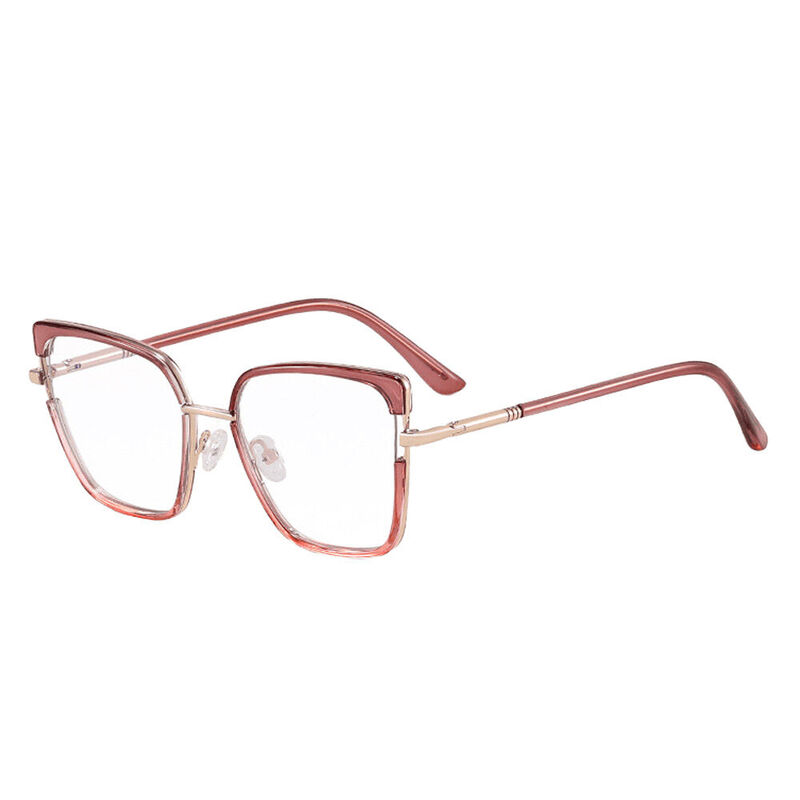 Occhiali da Vista  Clareiee Cat Eye Rosa