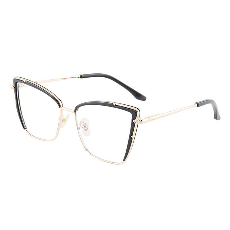 Occhiali da Vista  Burke Cat Eye Nero