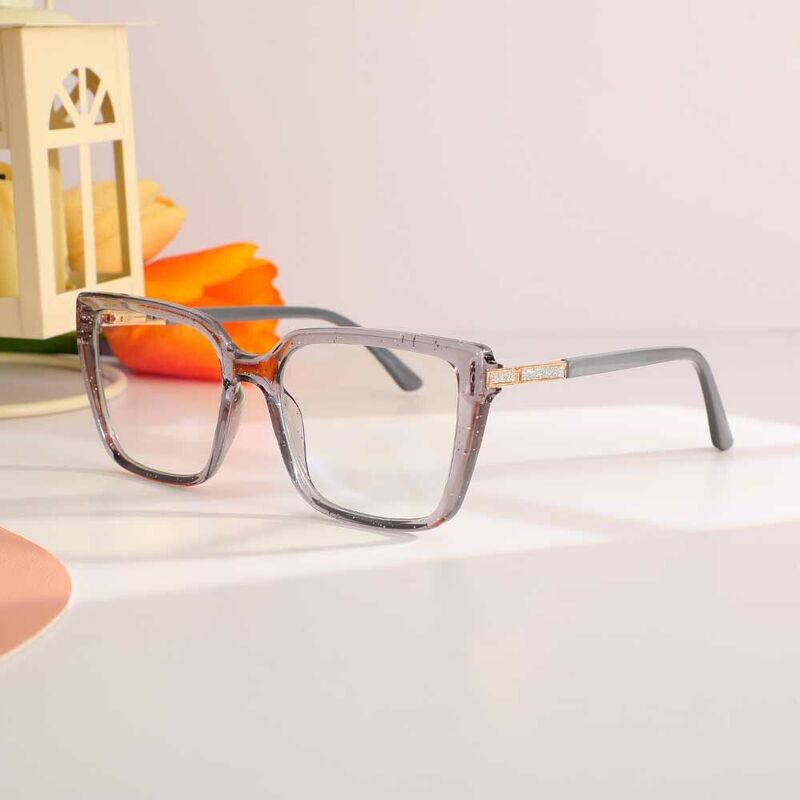 Lunettes de Vue Jamie Carré Gris