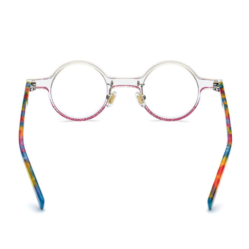 Linet Round Pink Glasses