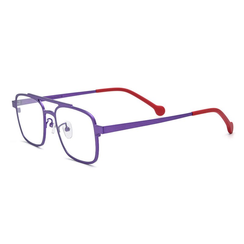 Boreas Aviator Purple Glasses