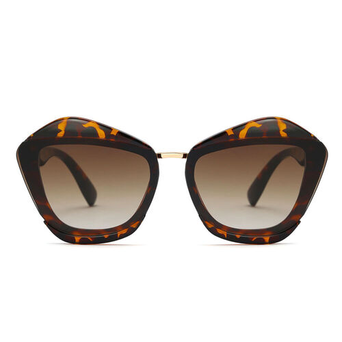 Lily Geometric Tortoise Sunglasses - Aoolia.com