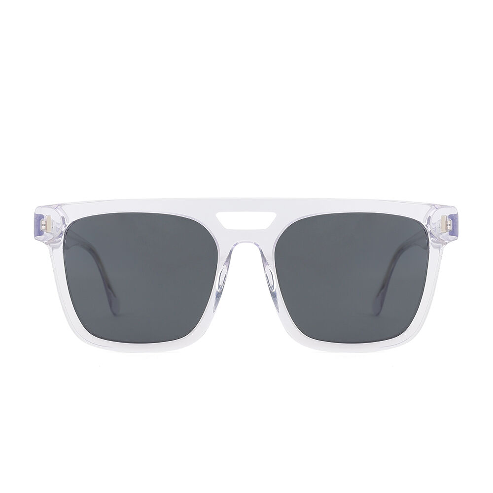 Lunettes de Soleil Lynes Aviateur Transparent