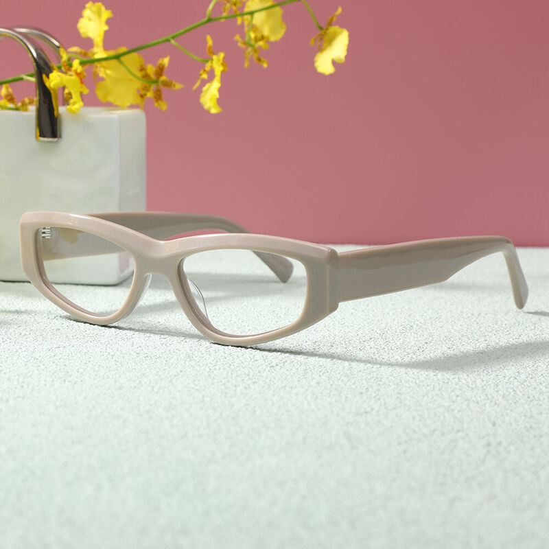 Gregee Oval Gray Glasses