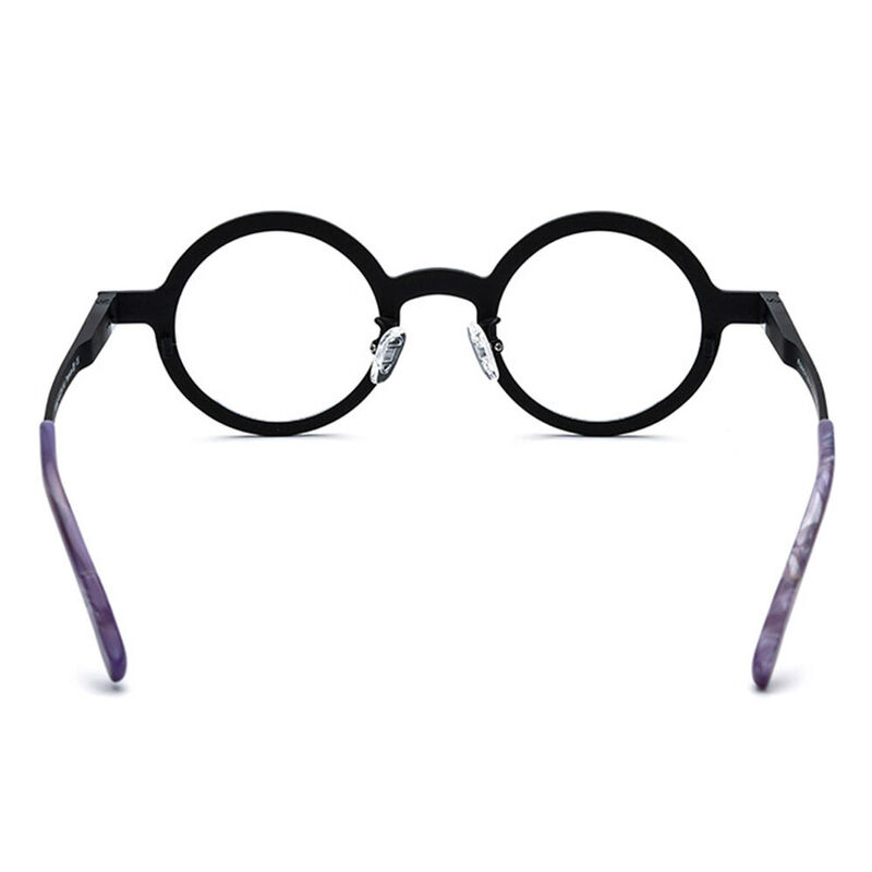 Viciy Round Black Glasses