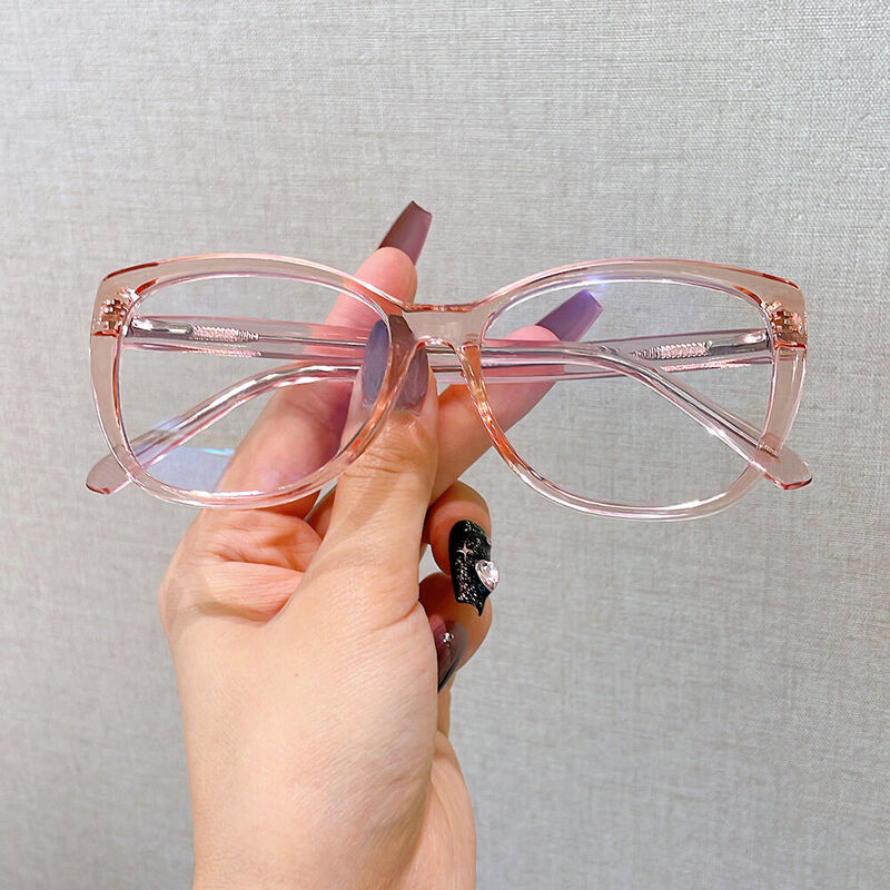 Birrel Cat Eye Rosa Brille