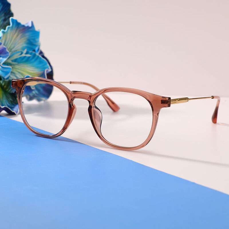 Julius Square Pink Glasses