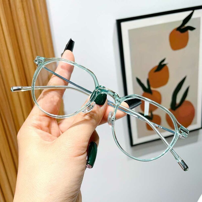 Lunettes de Vue Anderso Runde Vert