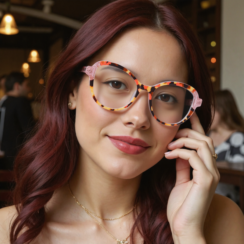 Wallis Cat Eye Tortoise Glasses