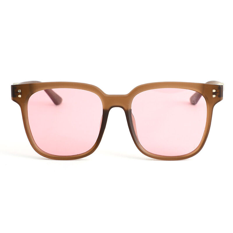 Rosalind Square Pink Sunglasses