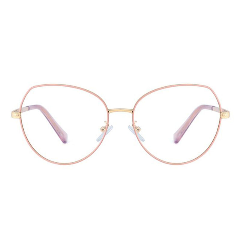 Meredith Cat Eye Pink Glasses